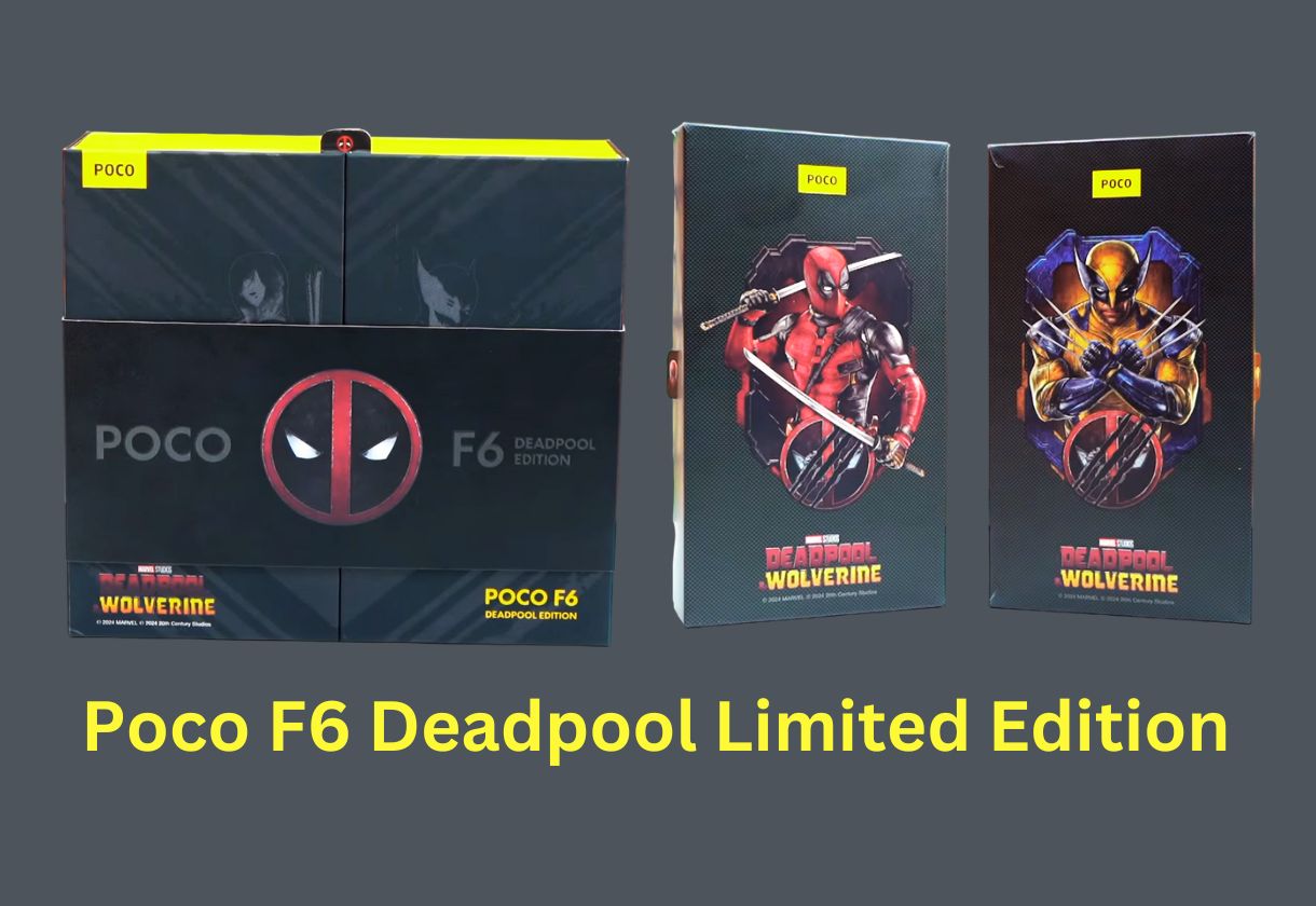 Poco F6 Deadpool Limited Edition